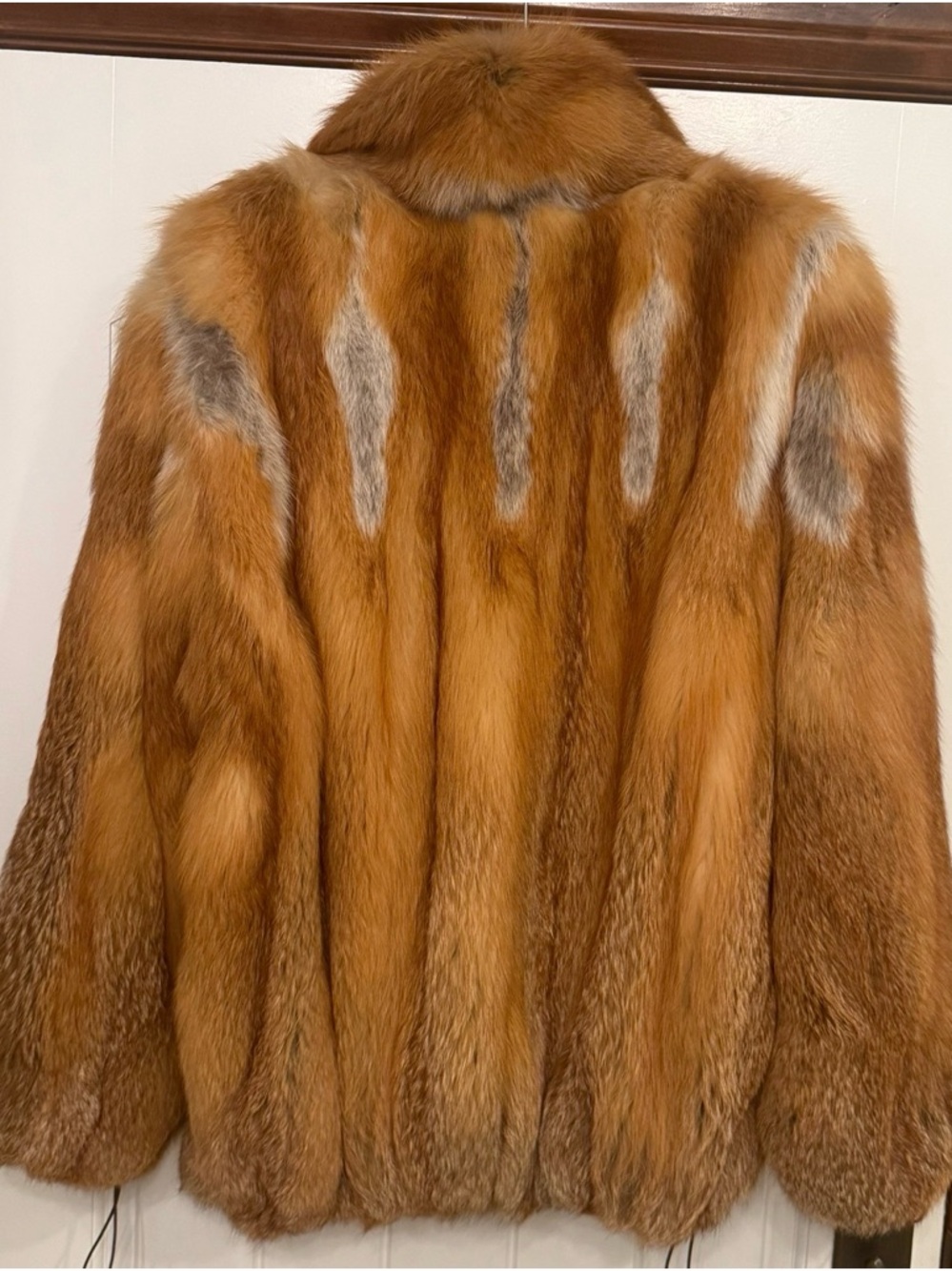 Luxurious Red Fox Fur Jacket - Mens Coat - Picture 2 of 3